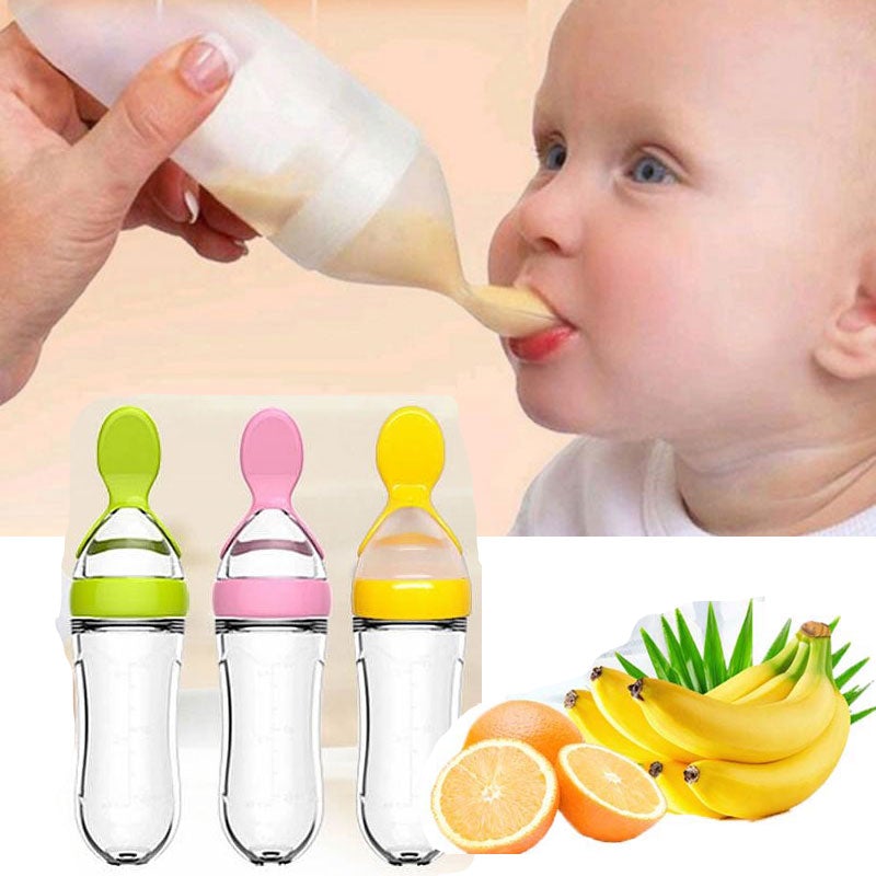 Biberon avec cuillère pour nouveau - né | EasyBottle™ - Mother baby shopping
