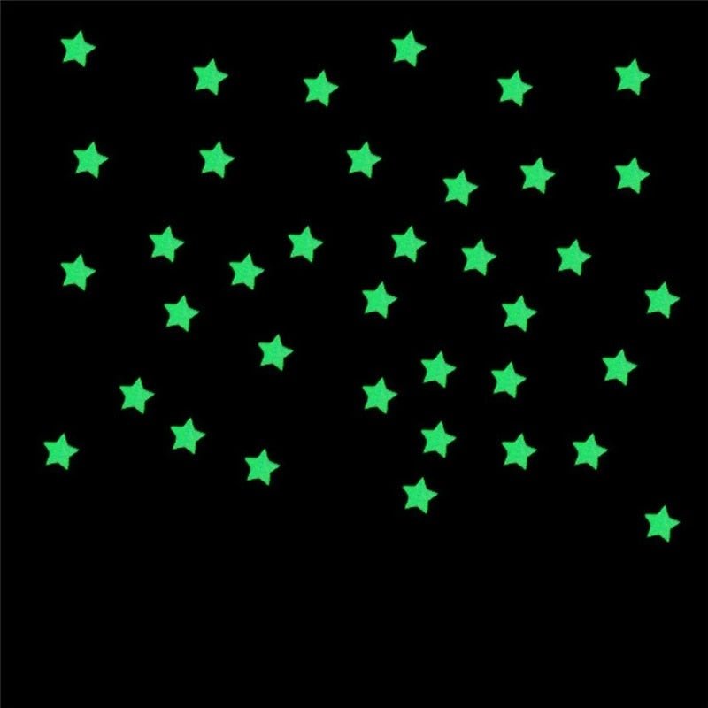 DarkStars™ - Étoiles 3D scintillantes dans la nuit | bébé - Mother baby shopping
