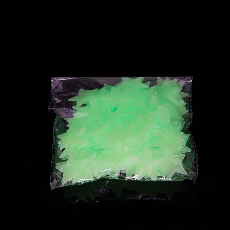 DarkStars™ - Étoiles 3D scintillantes dans la nuit | bébé - Mother baby shopping