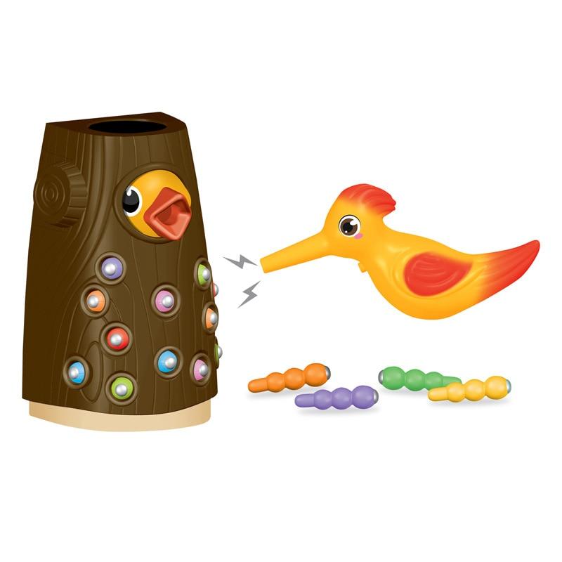 FeedingBird™ - Jouets magnétique attrape - ver | Jeux enfants - Mother baby shopping