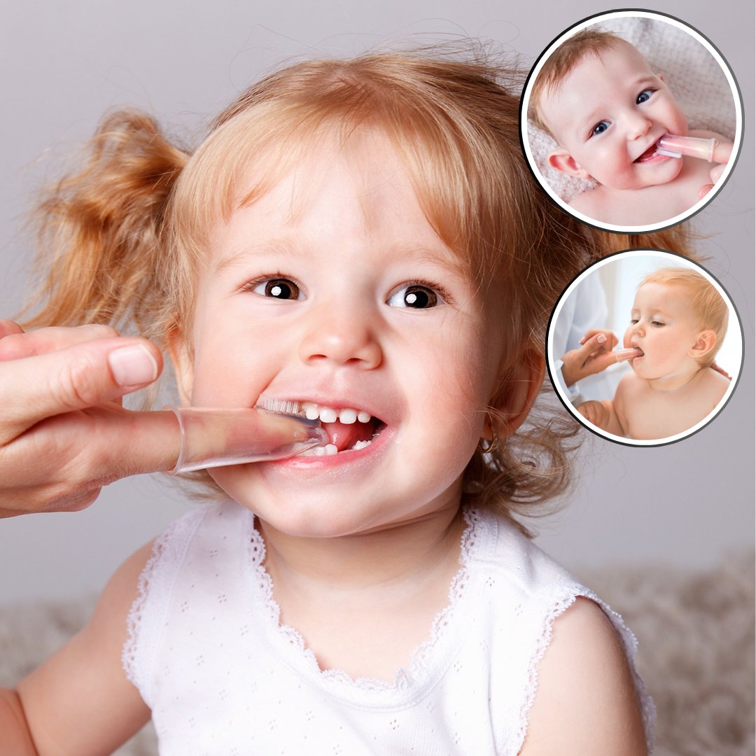 Silicone Toothbrush™ durable, amusante et adoucissante - Mother baby shopping