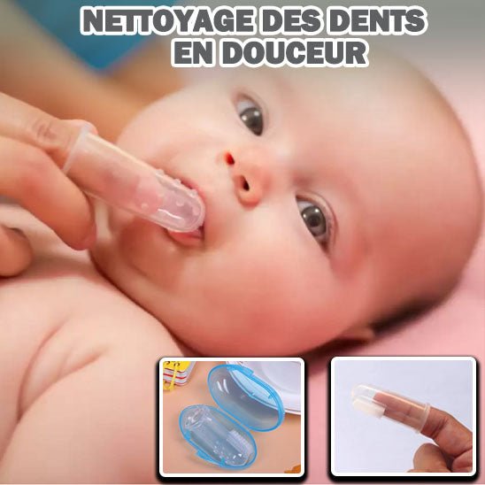 Silicone Toothbrush™ durable, amusante et adoucissante - Mother baby shopping